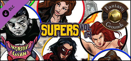 Fantasy Grounds - Supers, Volume 4 (Token Pack) banner image