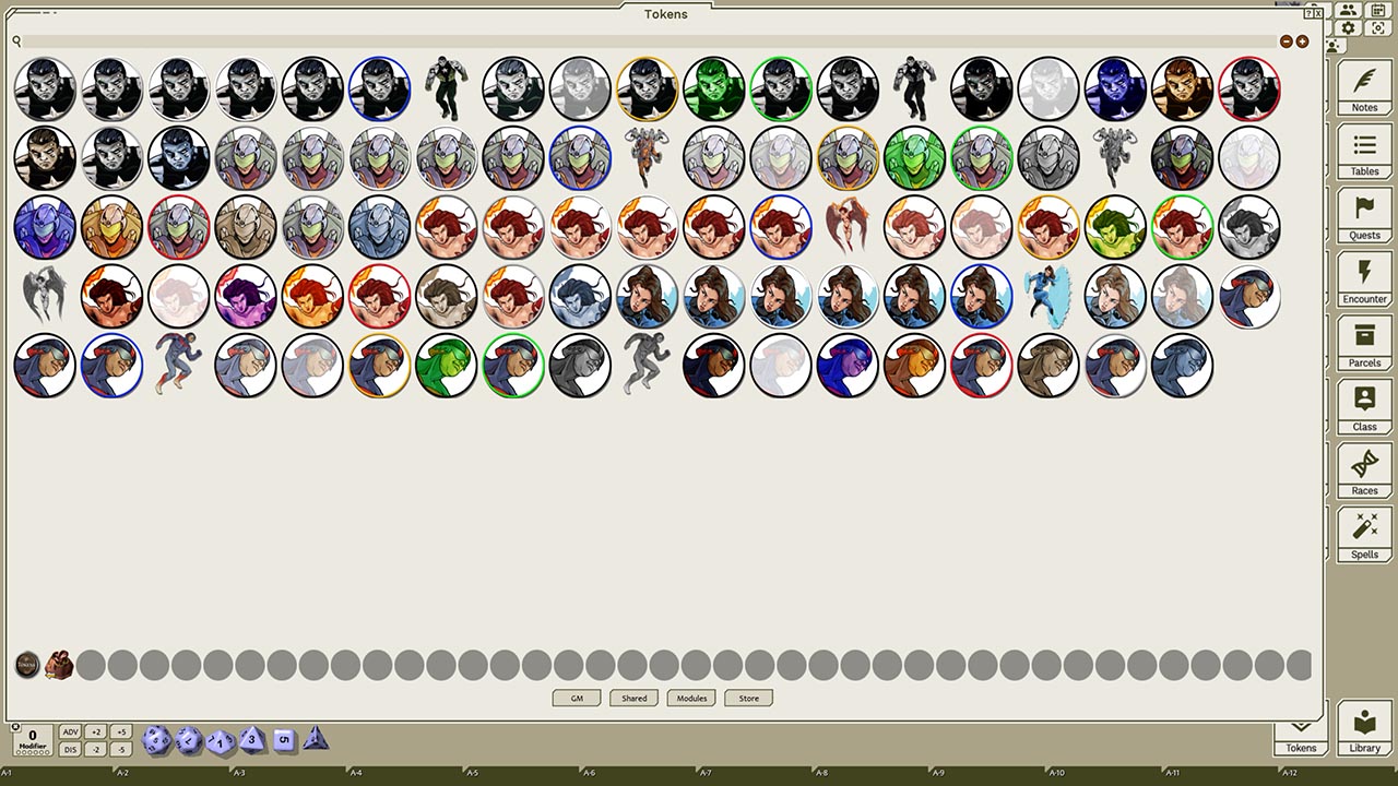 Fantasy Grounds - Supers, Volume 4 (Token Pack) screenshot 2