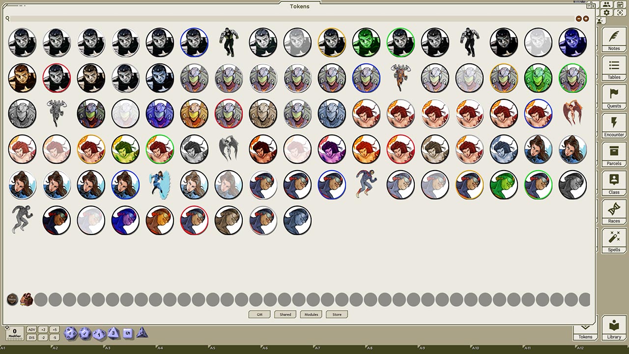 Fantasy Grounds - Supers, Volume 4 (Token Pack) screenshot 3