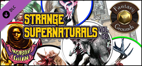 Fantasy Grounds - Strange Supernaturals, Volume 8 (Token Pack) Header Image
