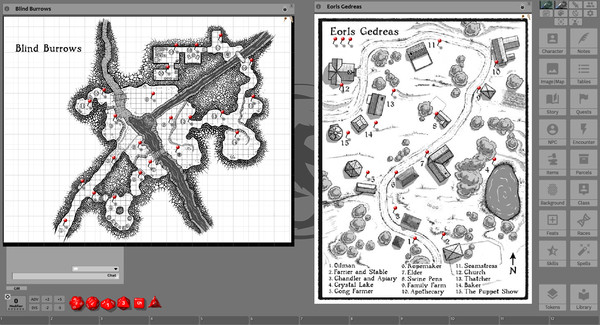 Fantasy Grounds - Quests of Doom 4: A Midnight Council of Quail (5E)