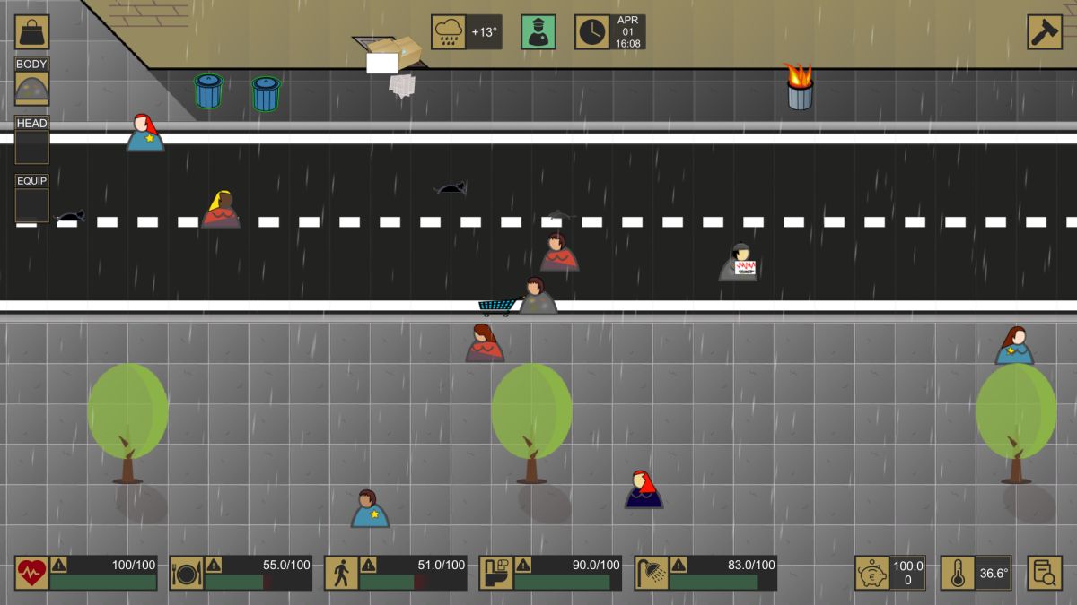 #6. Hard Times (Steam) 由: Radical Fiction