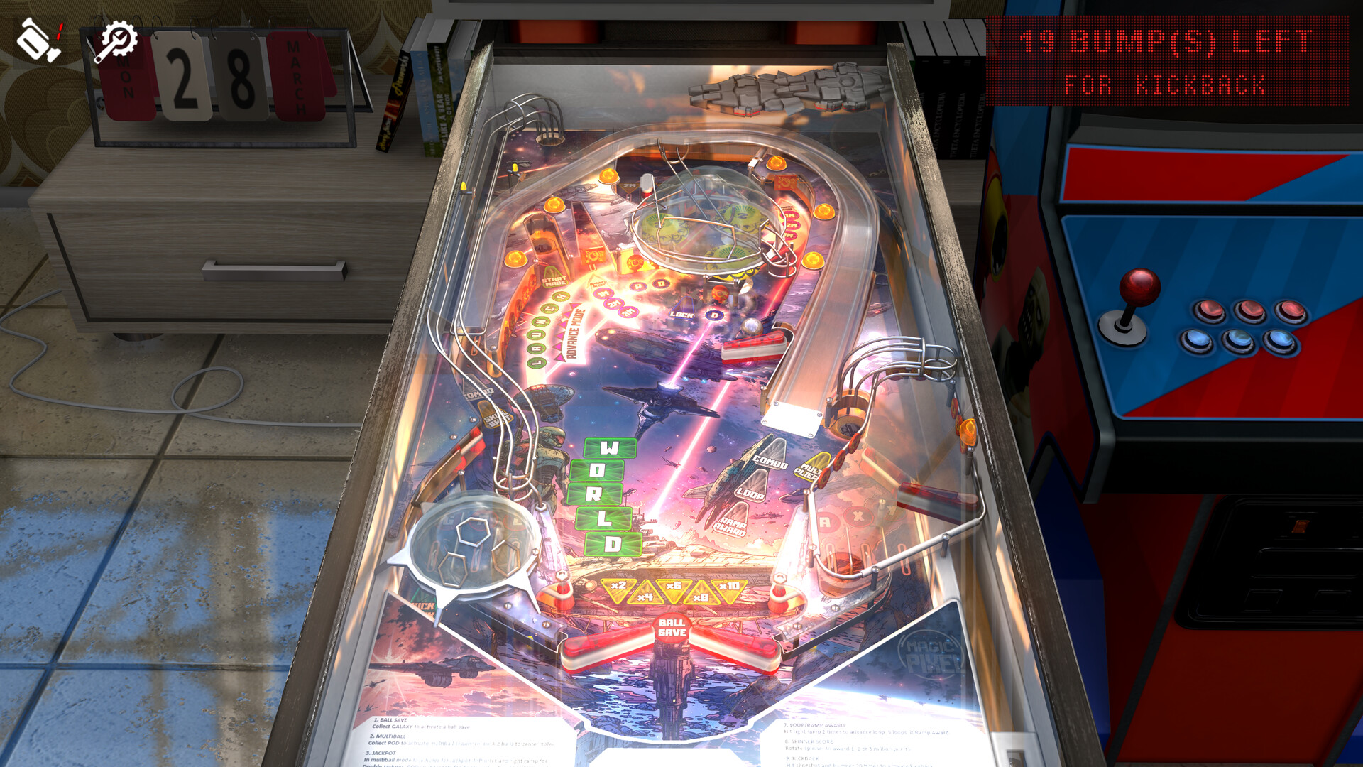 Zaccaria Pinball - Future World 2018 Table Featured Screenshot #1