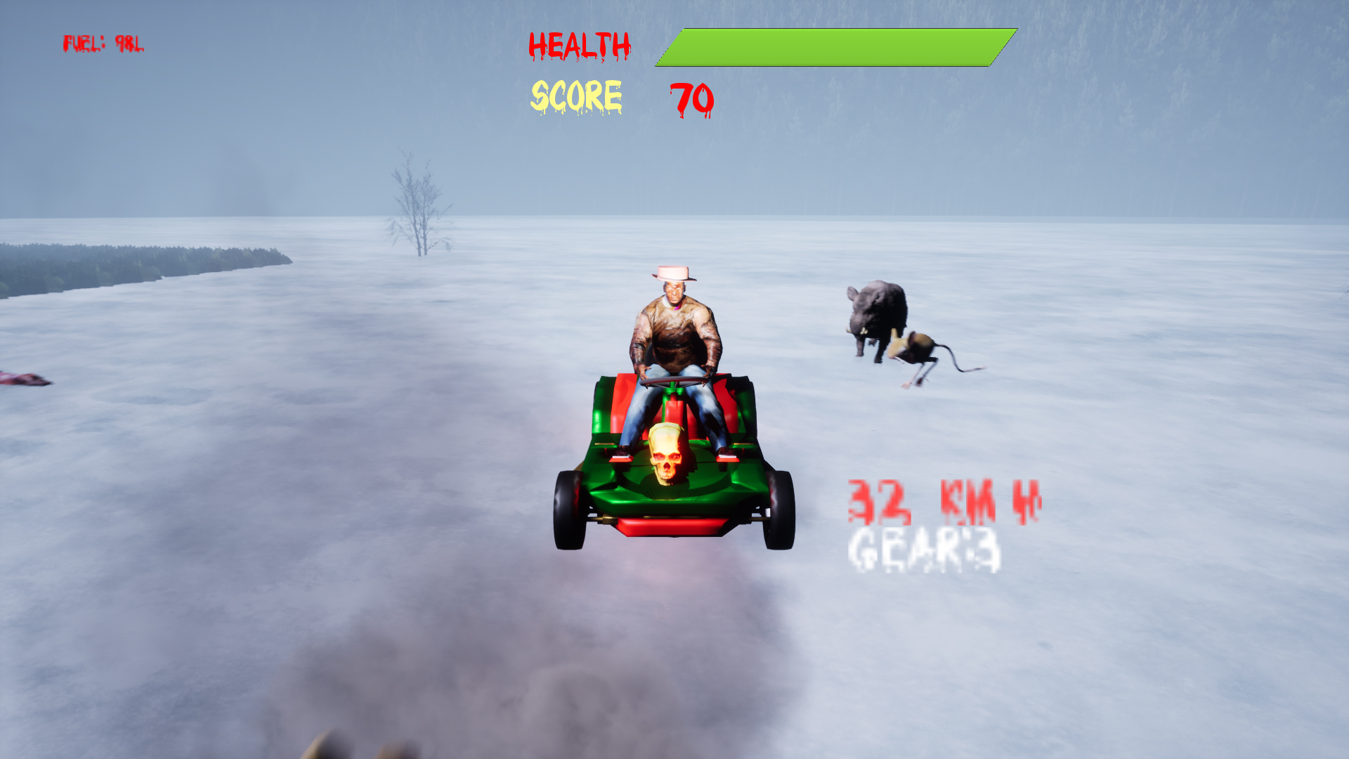 Lawnmower Game 3: Horror screenshot #1