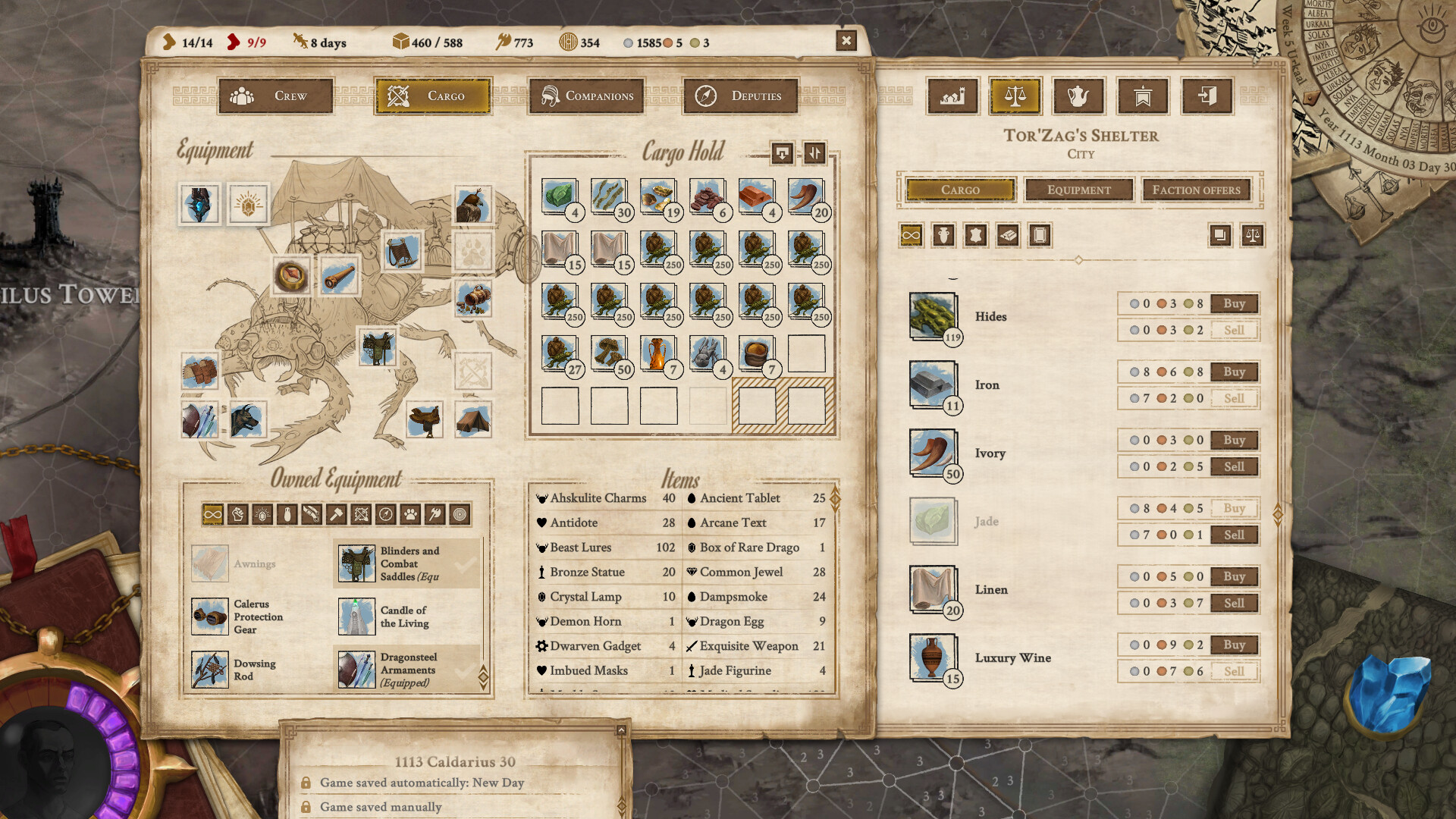 Vagrus - The Riven Realms gameplay screenshot 5