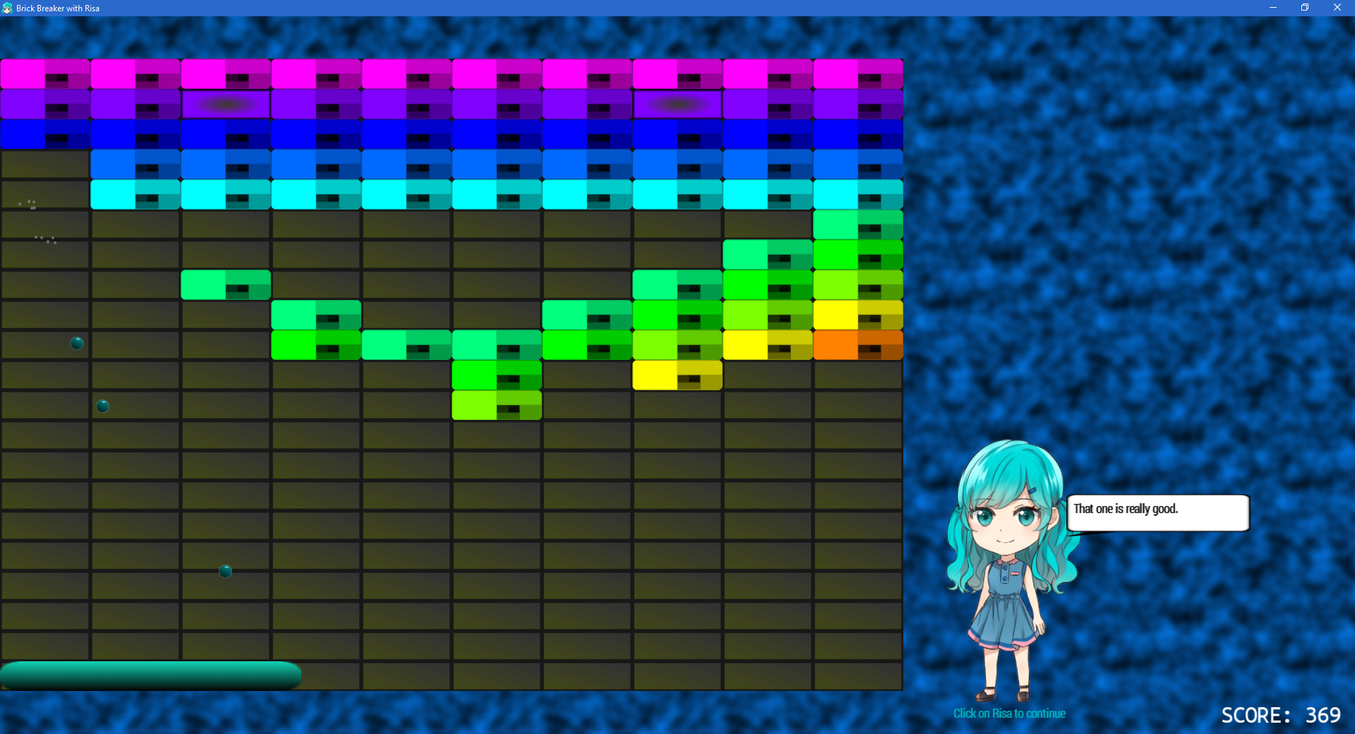 #3. Brick Breaker with Risa (Steam) 来自: Cold-Dark Software™