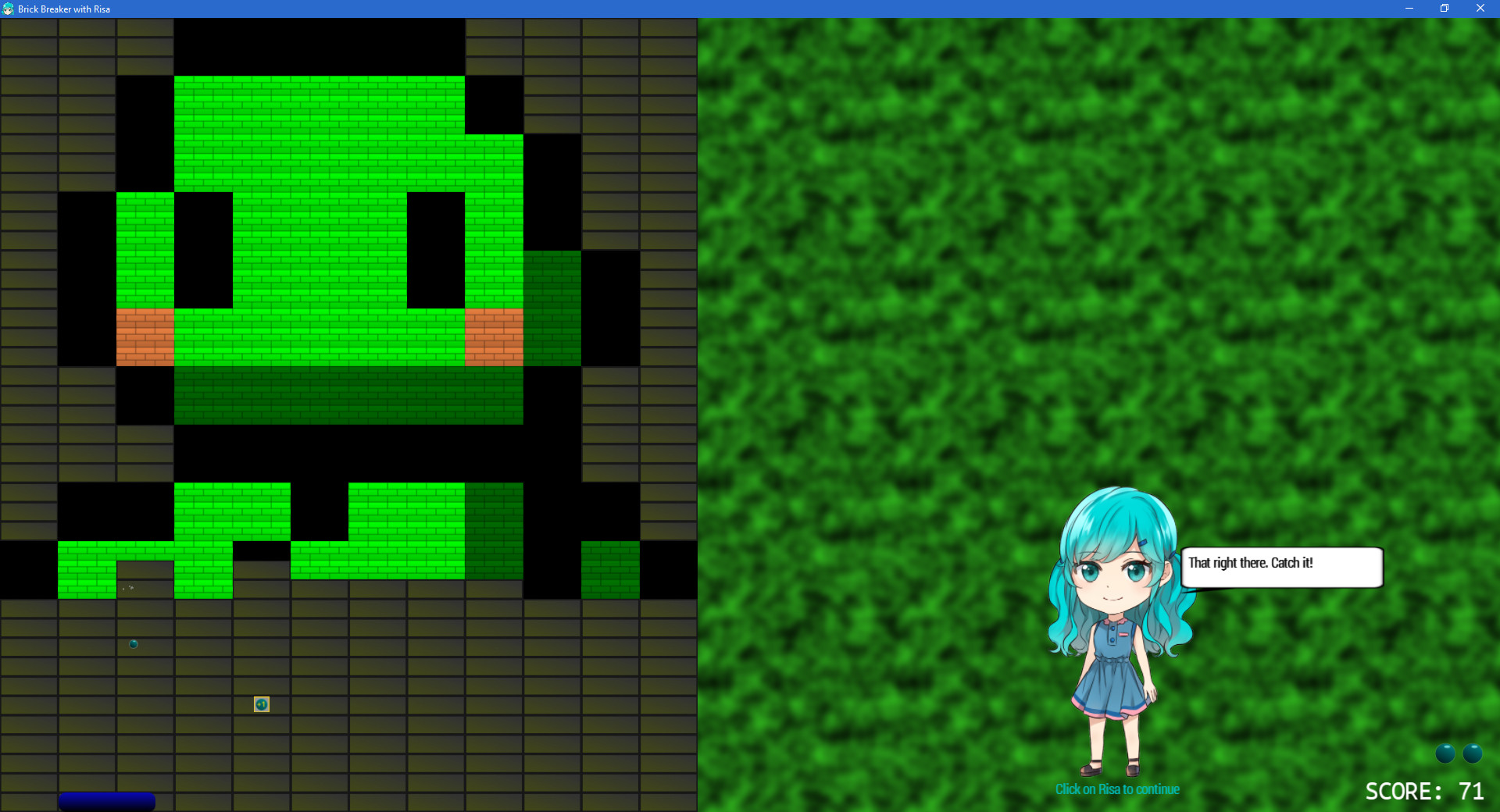 #5. Brick Breaker with Risa (Steam) 来自: Cold-Dark Software™