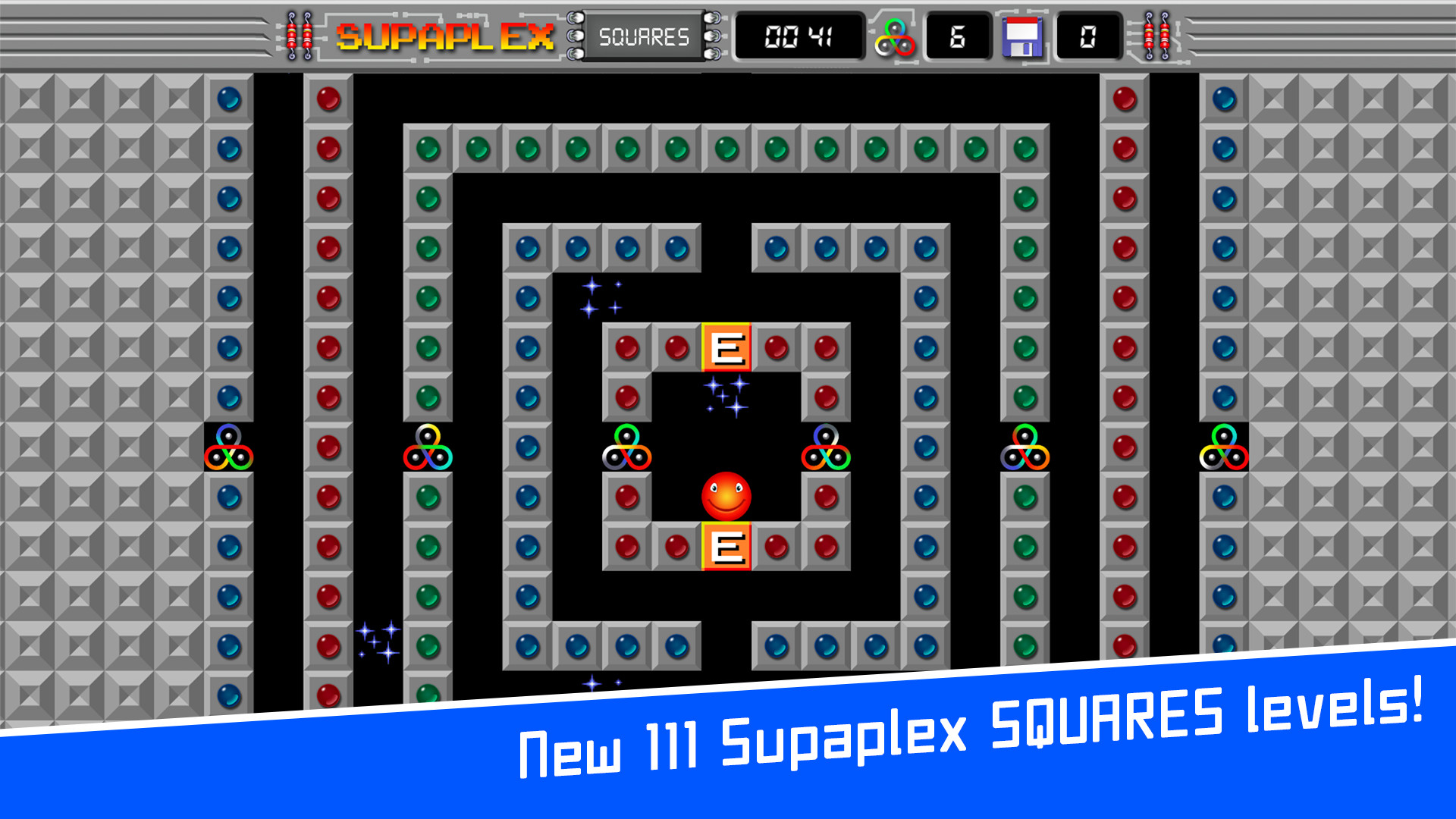 #2. Supaplex SQUARES (Steam) By: InArcade