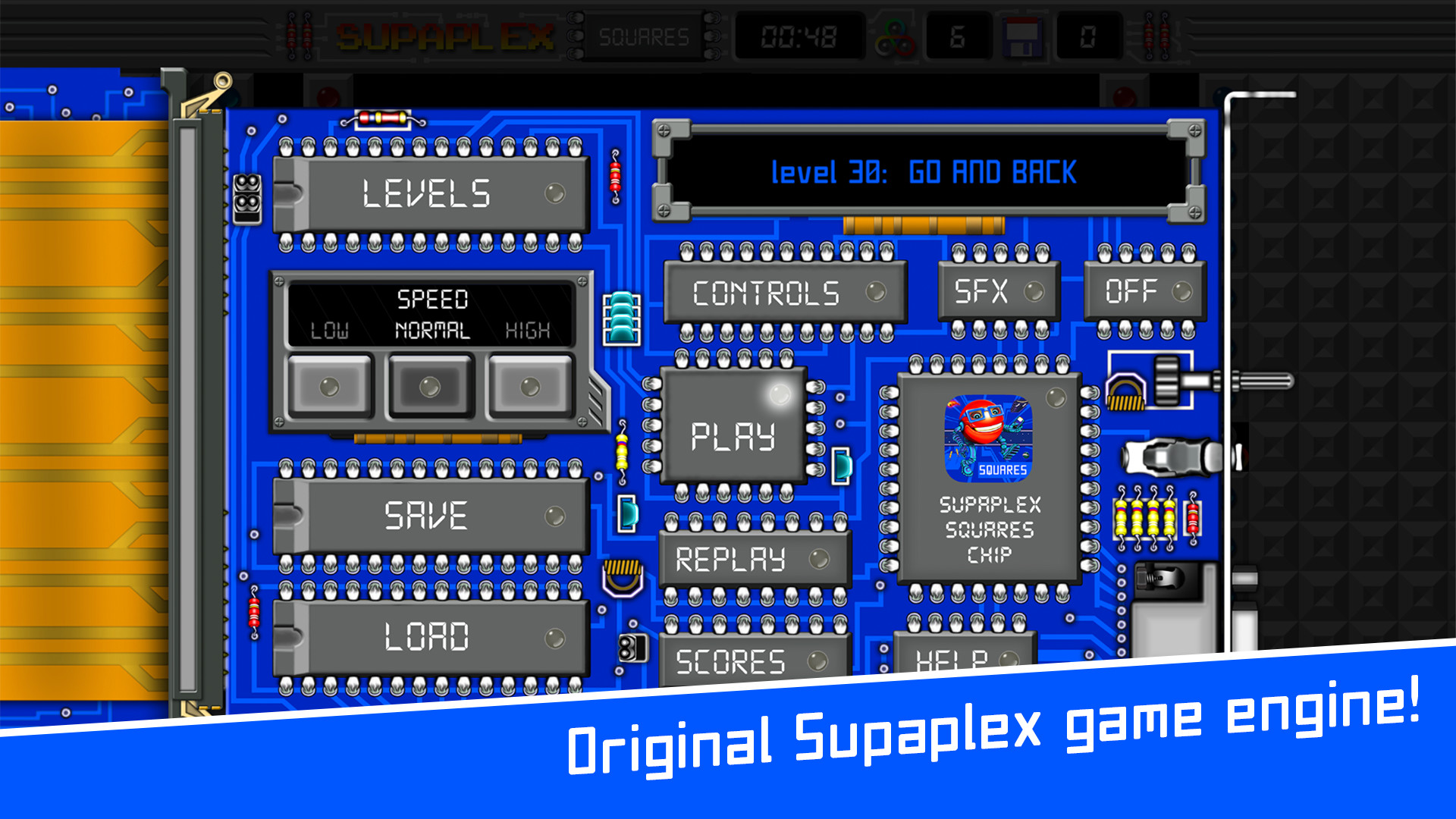 #3. Supaplex SQUARES (Steam) By: InArcade