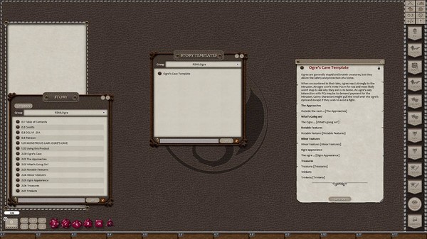Fantasy Grounds - Monstrous Lair #3: Ogre Cave (Map Pack)