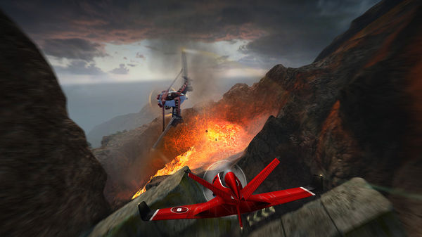 Screenshot z SkyDrift