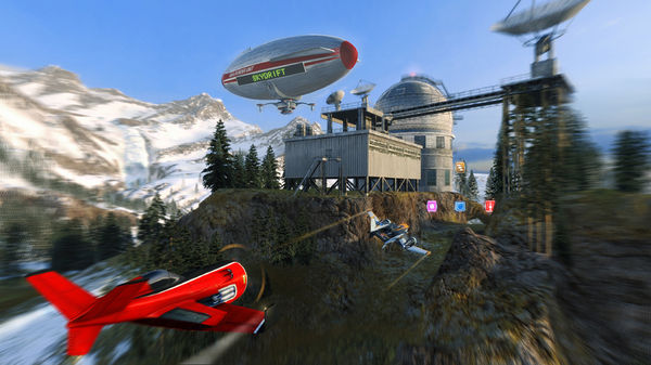 Screenshot z SkyDrift