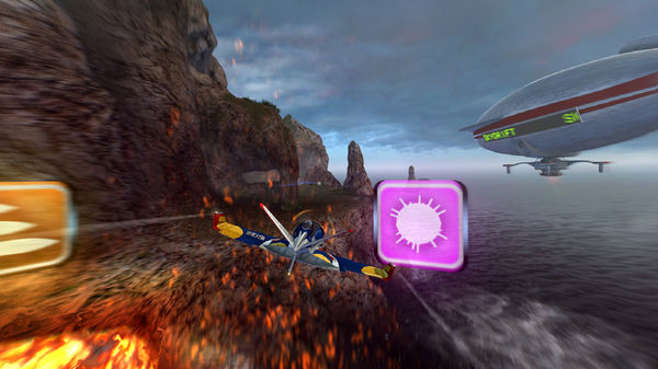 Screenshot z SkyDrift