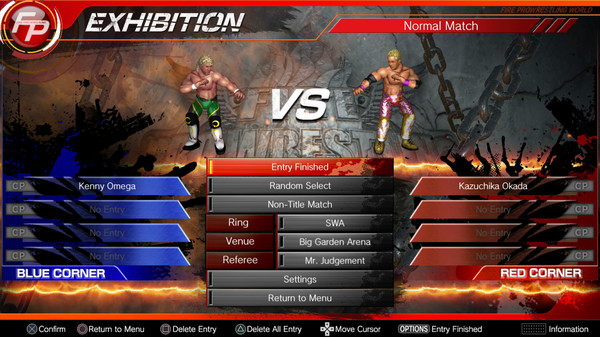 KHAiHOM.com - Fire Pro Wrestling World - New Japan Pro-Wrestling Collaboration