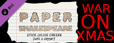 Paper Shakespeare: Stick Julius Caesar: War on Xmas Small Capsule Image