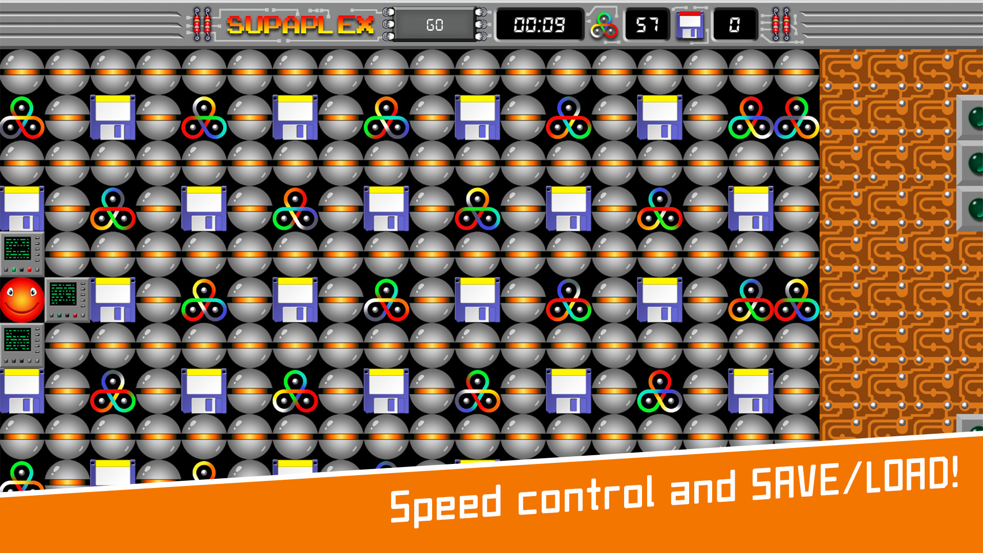 #4. Supaplex GO! (Steam) 게시자: InArcade