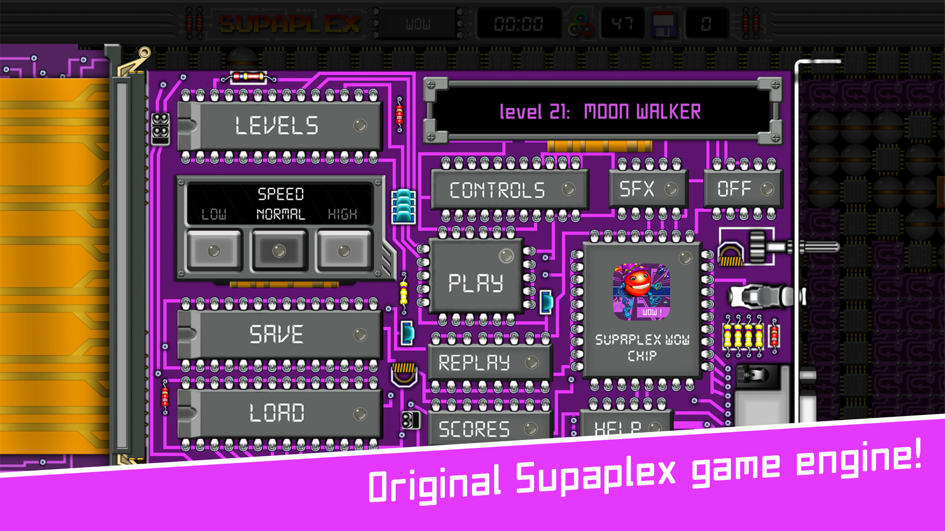 #3. Supaplex WOW! (Steam) Ved: InArcade