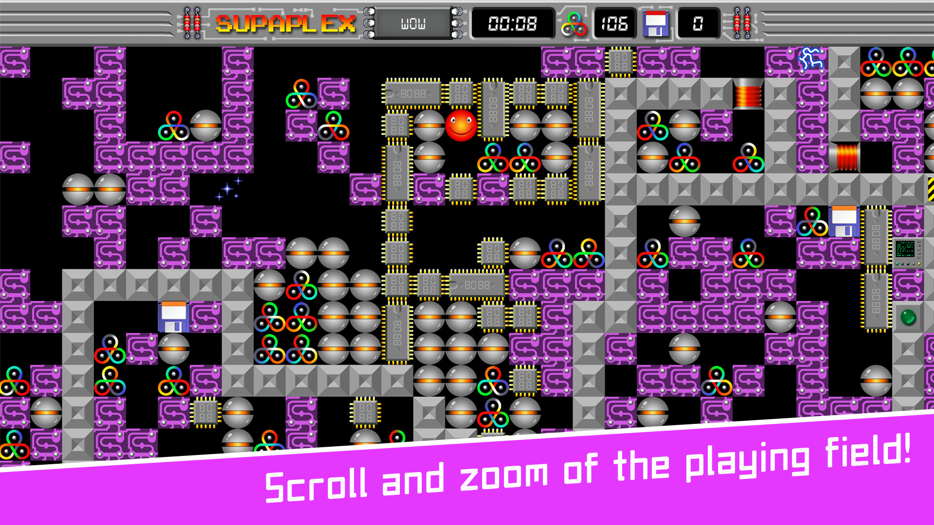 #5. Supaplex WOW! (Steam) Ved: InArcade