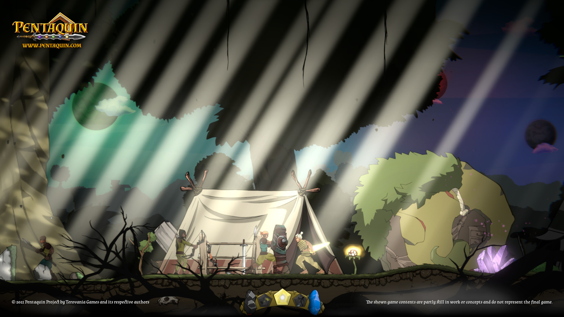 Pentaquin: Deeds Of Twilight screenshot #2