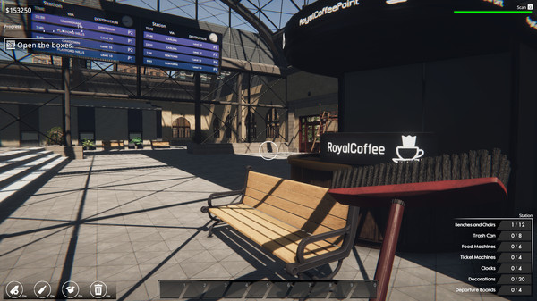 Screenshot z Train Station Renovation