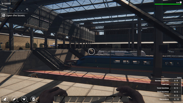 Screenshot z Train Station Renovation