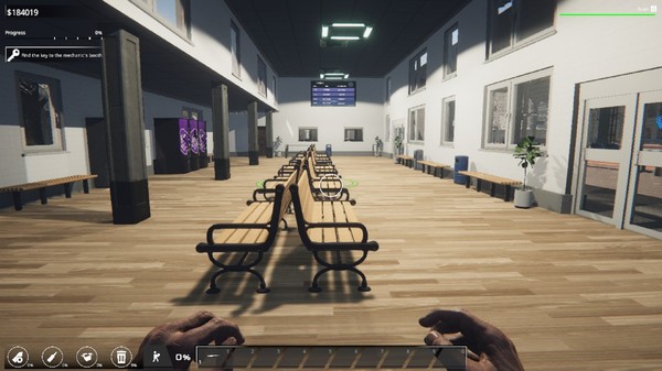 Screenshot z Train Station Renovation