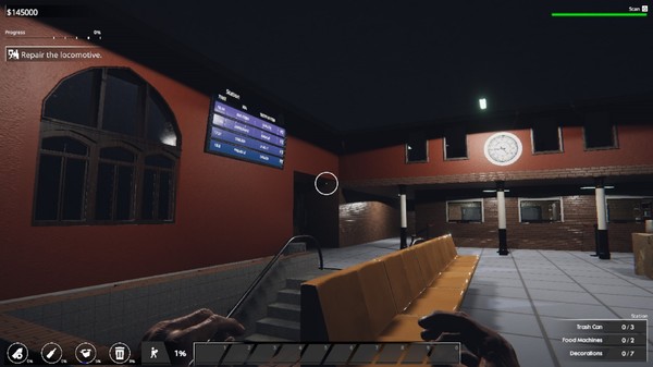 Screenshot z Train Station Renovation