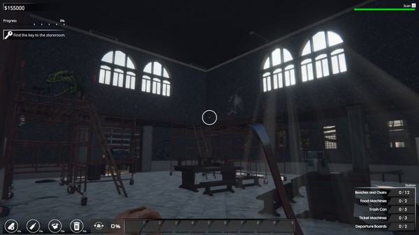 Screenshot z Train Station Renovation