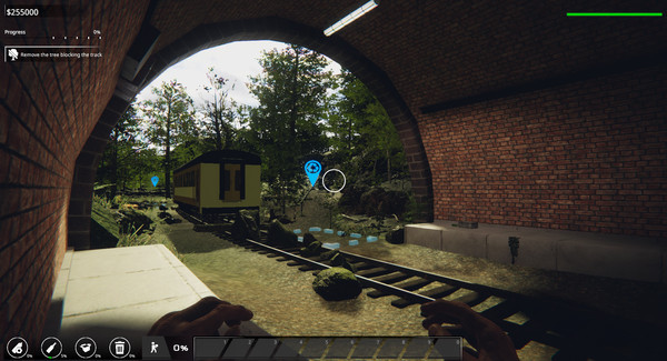 Screenshot z Train Station Renovation