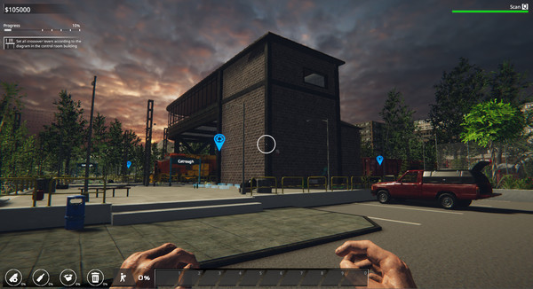 Screenshot z Train Station Renovation