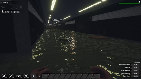 Screenshot z Train Station Renovation