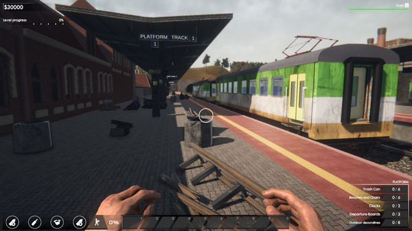 Screenshot z Train Station Renovation