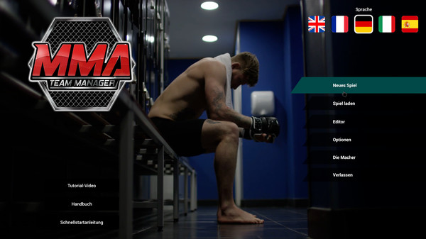 MMA Team Manager Screenshot 1