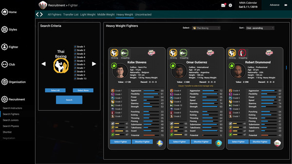 Screenshot 6 of MMA Team Manager