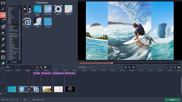 Movavi Video Editor Plus - Fitness Set screenshot 4