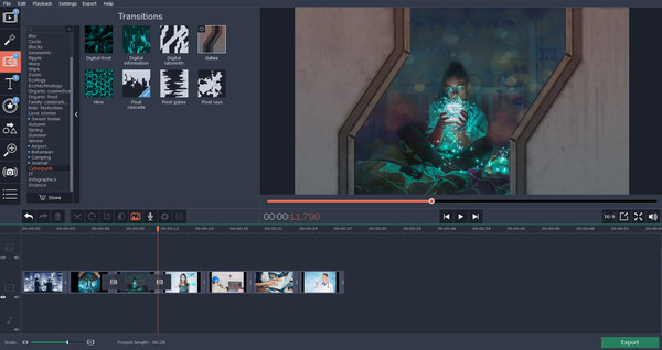 Movavi Video Editor Plus - Technology Set screenshot 4