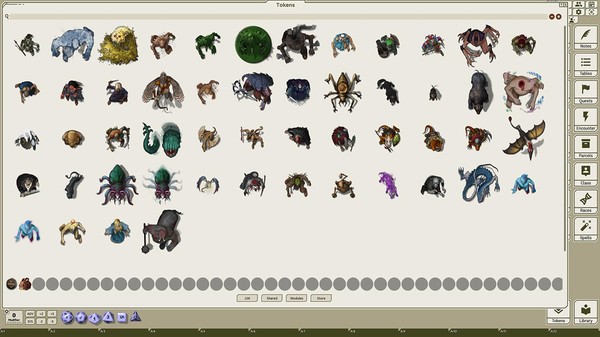 Fantasy Grounds - Devin Night: Tome of Beasts Pack 5 - Dust Goblin - Loxoda (Token Pack)