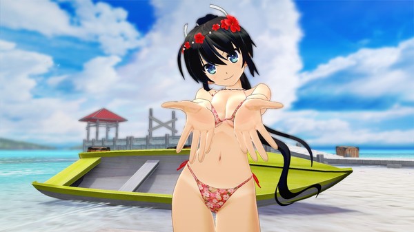 SENRAN KAGURA Peach Beach Splash - Sunshine Swimsuit Pack