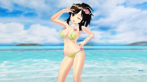 KHAiHOM.com - SENRAN KAGURA Peach Beach Splash - Sunshine Swimsuit Pack