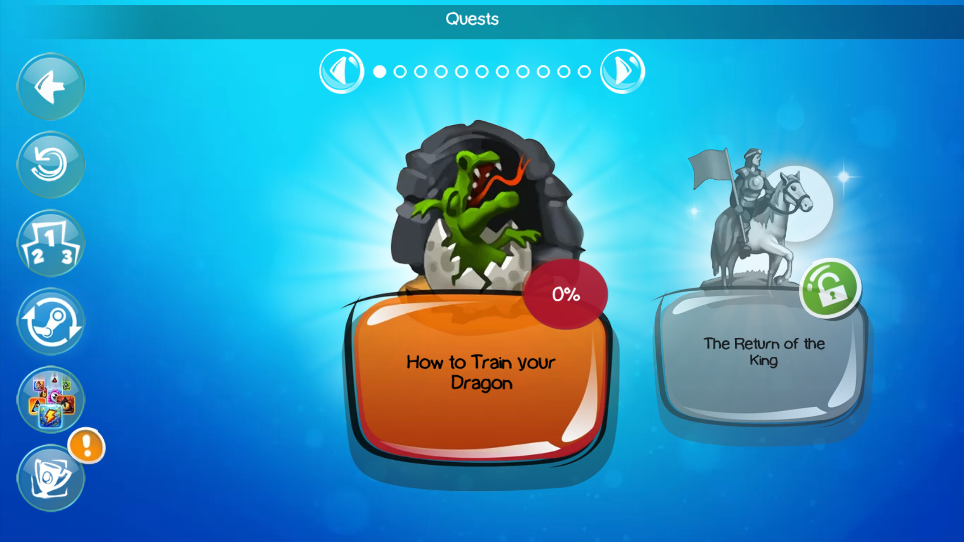 Doodle God Blitz: Train Your Dragon DLC Featured Screenshot #1