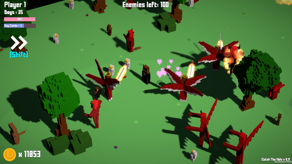 Screenshot z Catch The Kids