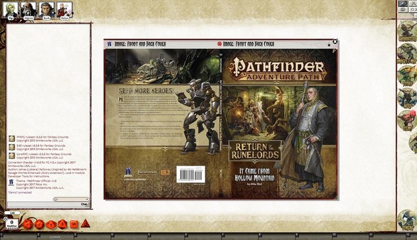 Fantasy Grounds - Pathfinder RPG - Return of the Runelords AP 2: It Came from Hollow Mountain (PFRPG)