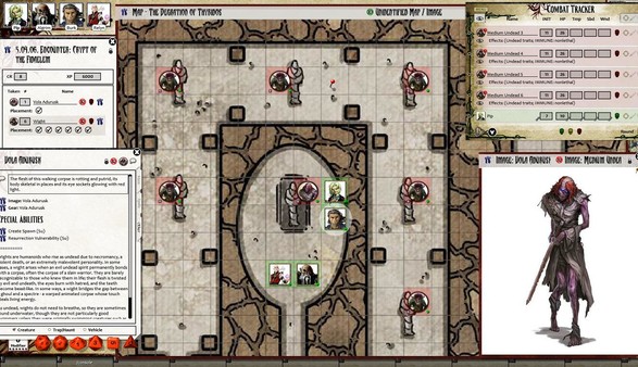 Screenshot z Fantasy Grounds - Pathfinder RPG - Return of the Runelords AP 2: It Came from Hollow Mountain (PFRPG)