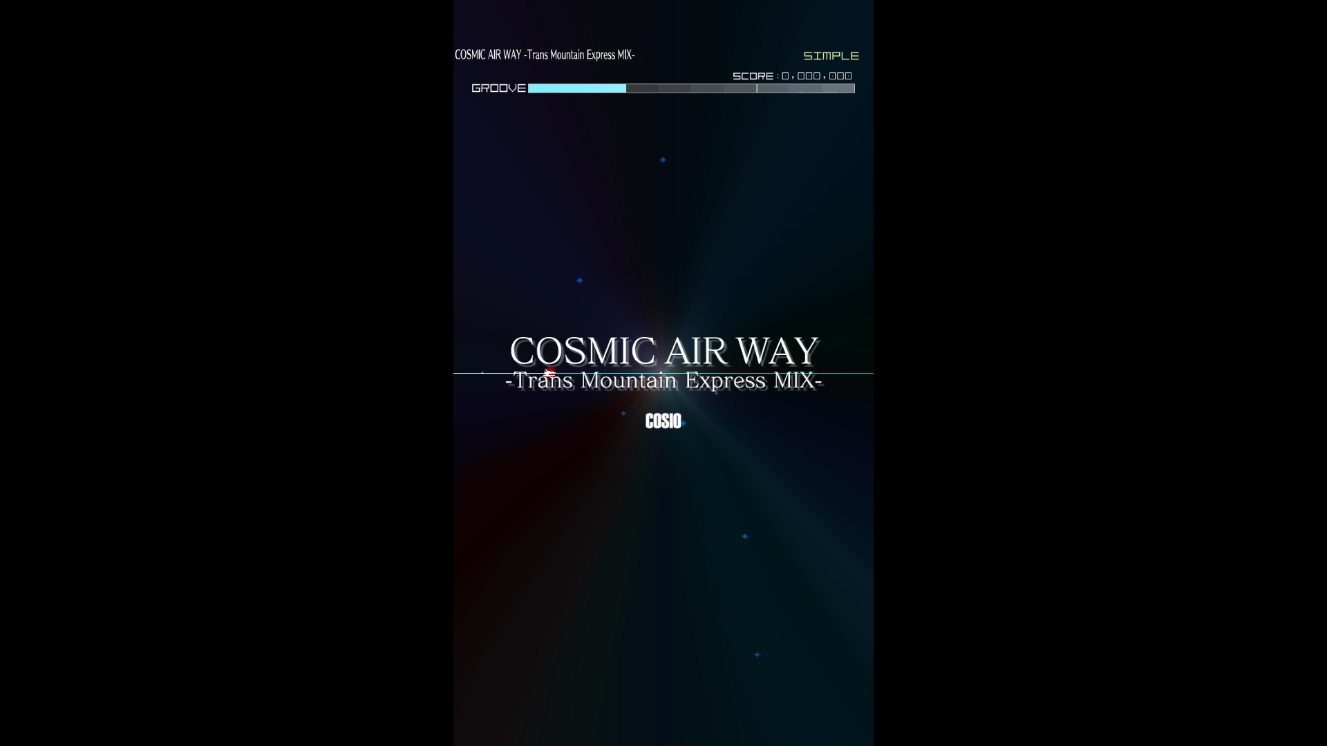 Groove Coaster - COSMIC AIR WAY -Trans Mountain Express MIX- Featured Screenshot #1