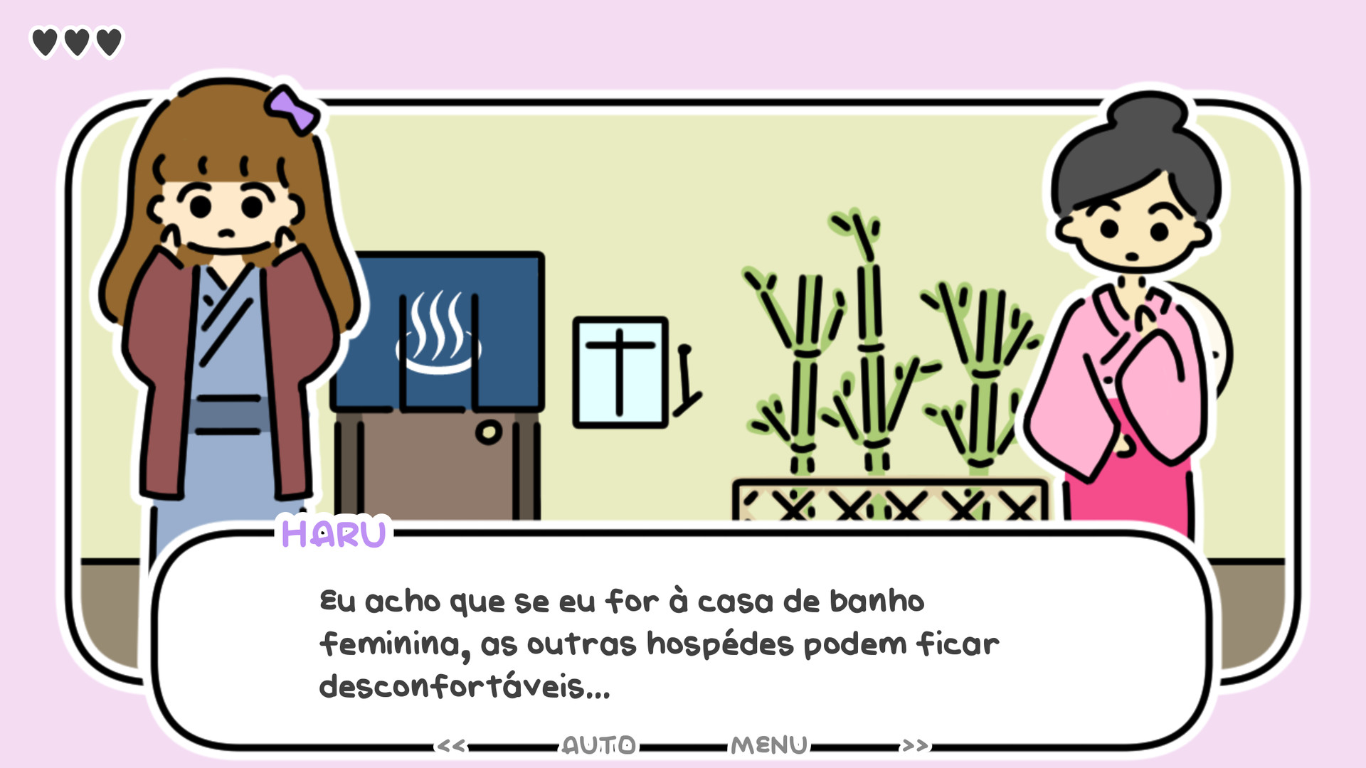 Screenshot de one night, hot springs