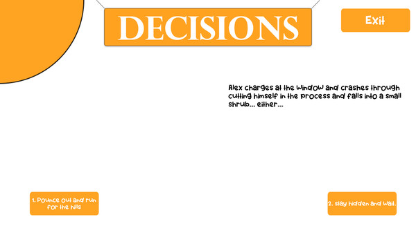 Decisions screenshot 2