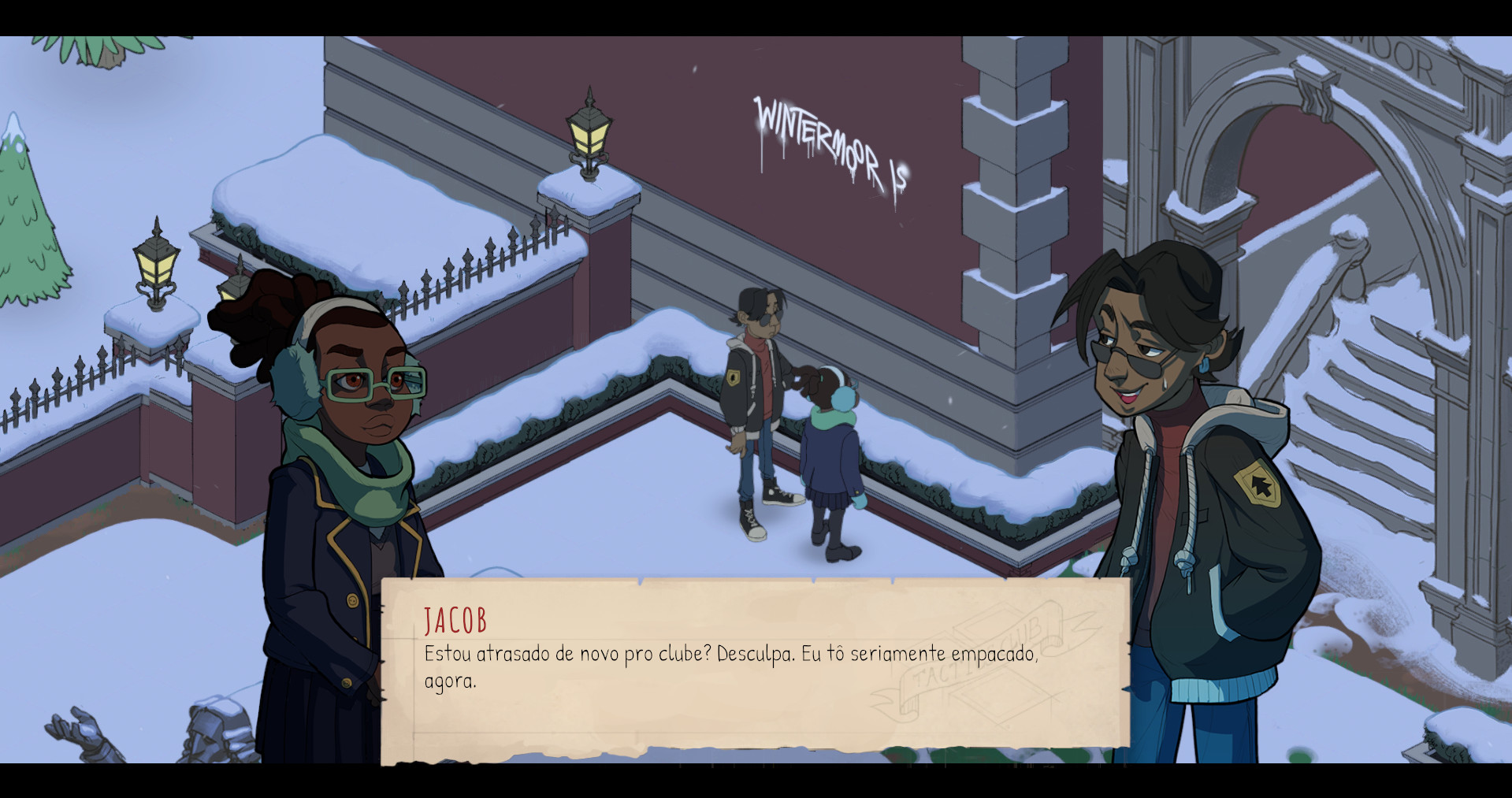 Screenshot de Wintermoor Tactics Club