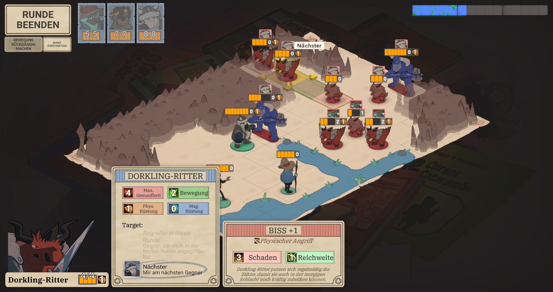 Wintermoor Tactics Club Steam CD Key Screenshot 2