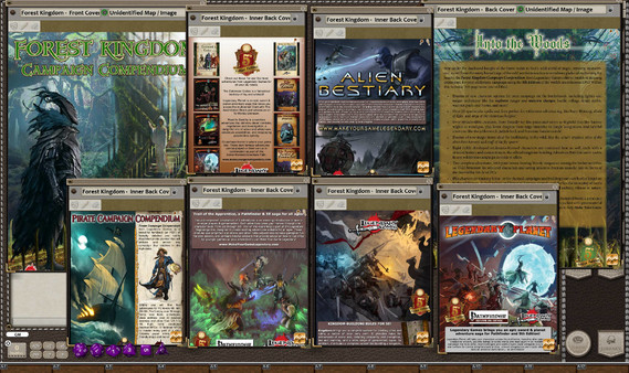 Fantasy Grounds - Forest Kingdom Campaign Compendium (5E)