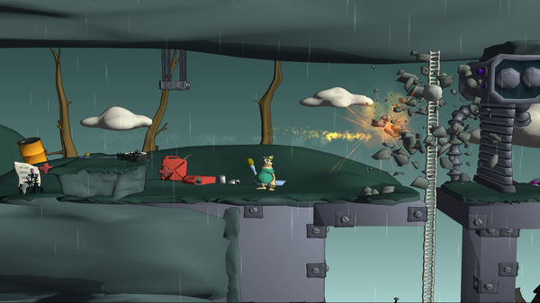 Screenshot z Cloning Clyde